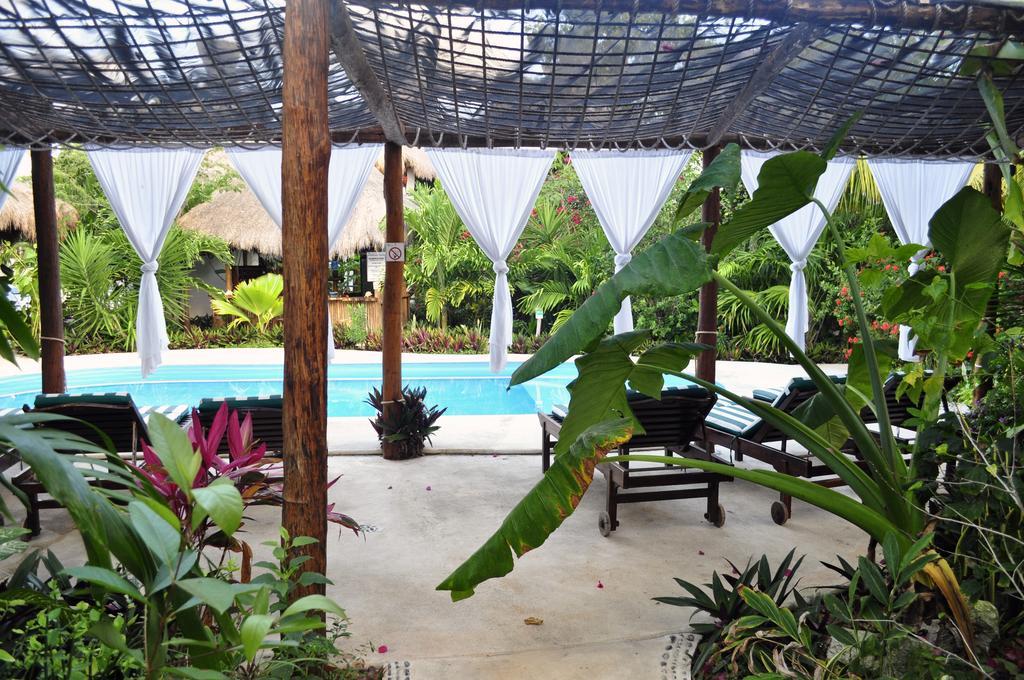 Green Tulum Cabanas & Gardens Bagian luar foto