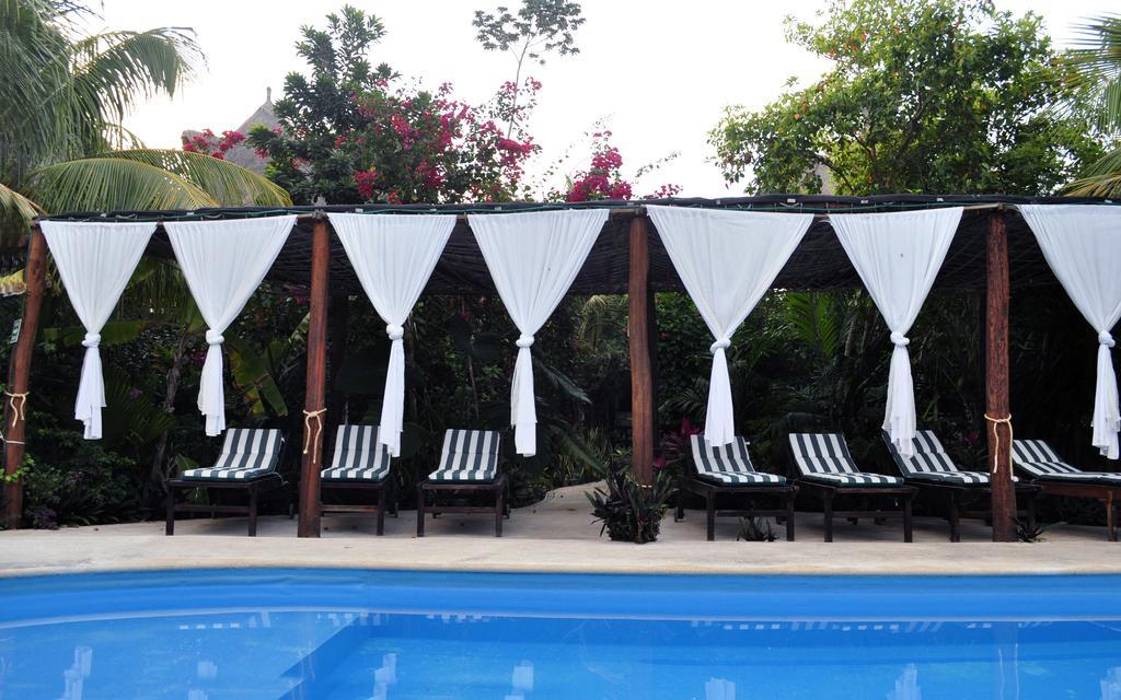 Green Tulum Cabanas & Gardens Bagian luar foto