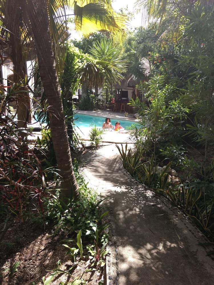 Green Tulum Cabanas & Gardens Bagian luar foto